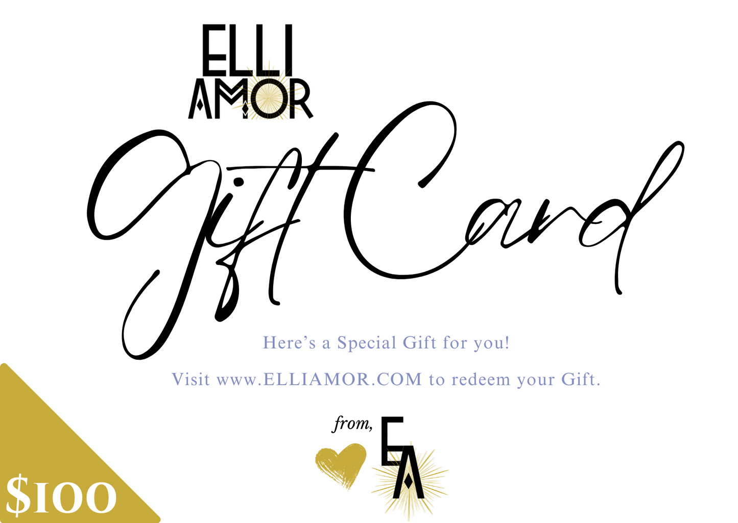 ELLI AMOR GIFT CARD