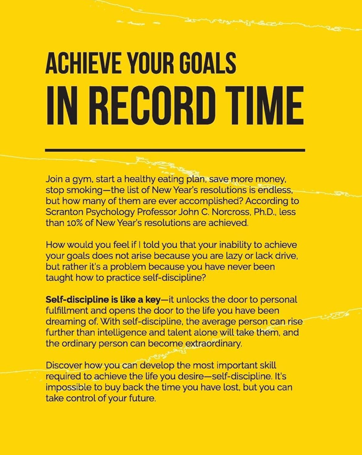 THE POWER OF DISCIPLINE