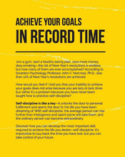 THE POWER OF DISCIPLINE